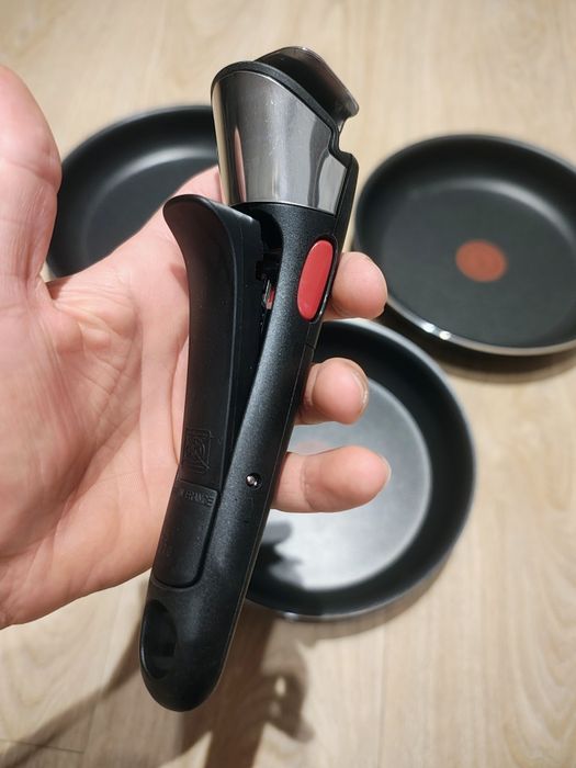 NOWY Zestaw patelni TEFAL Ingenio Easy On 4 elementy gaz
