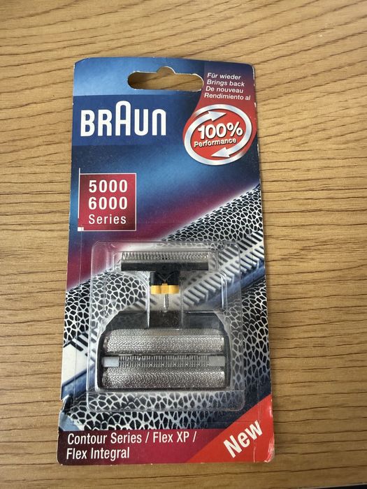Braun 5000 oraz  6000 series głowica ostrza