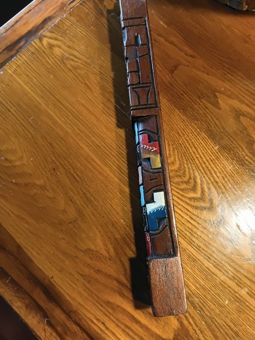 Flauta dos Andes. Toda em madeira