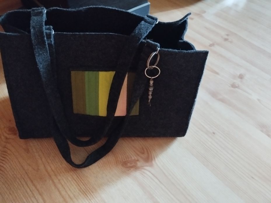 Torba dyża z filcu