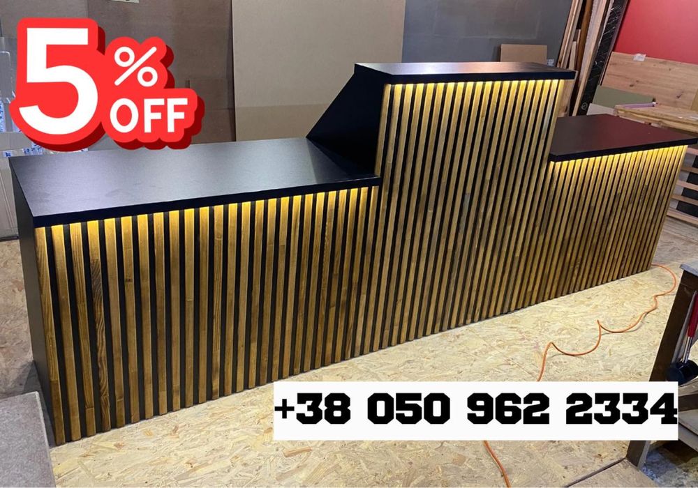 НОВА КОЛЕКЦІЯ‼️Барна стійка Маршмеллоу LED | PREMIUM якість. ТЕЛЕФОНУЙ