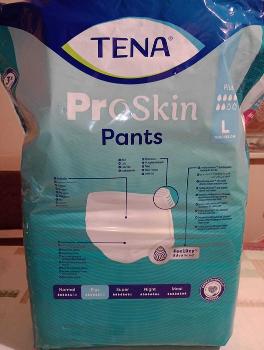 Pieluchomajtki TENA ProSkin Plus L pampersy dla dorosłych