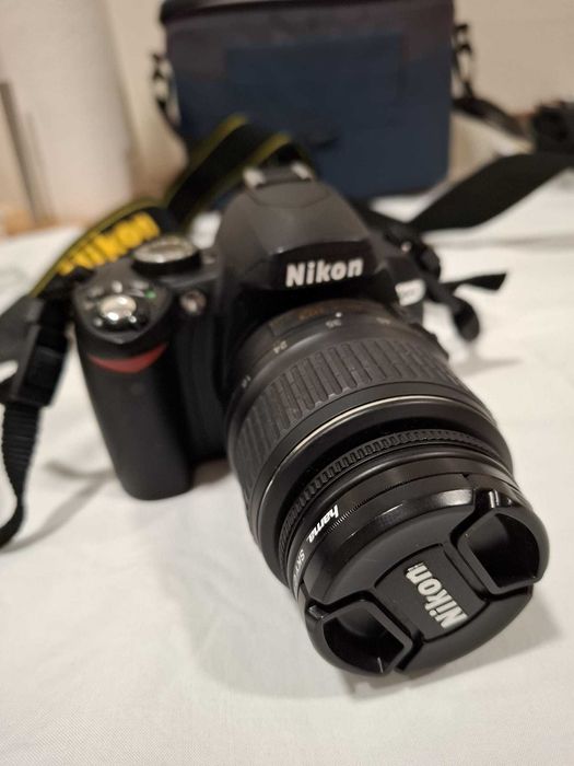 Máquina Nikon D60 em perfeito estado - Kit c/ 2 objetivas