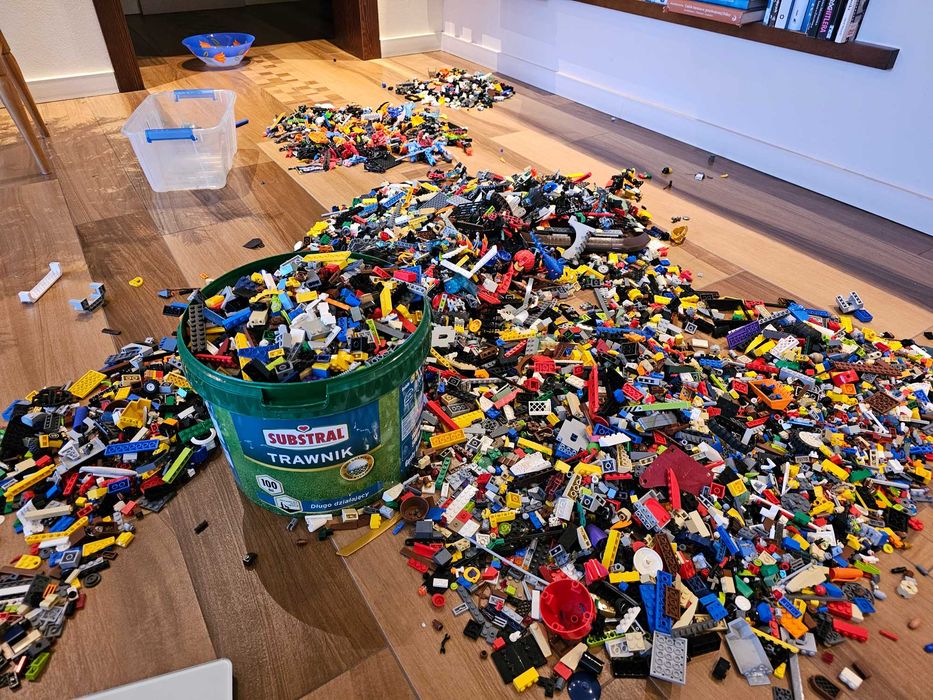 Klocki Lego różne, 24 kg
