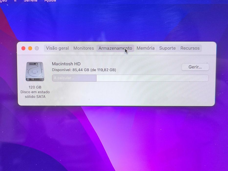 Apple Macbook Pro 13 SSD 120GB