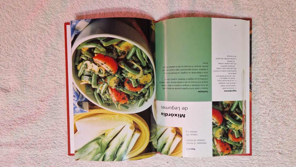Livro "Legumes e Vegetais"