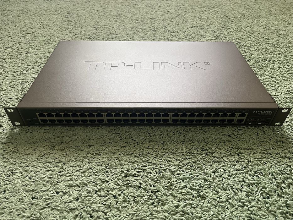 Керований Комутатор / Світч TP-Link TL-SL2452WEB. 48× 10/100 Mbps, 4× Gigabit RJ-45