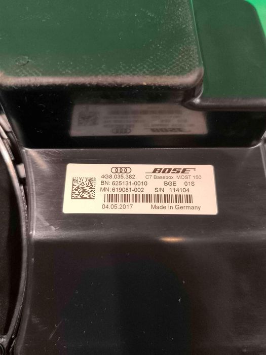 Subwoofer AUDI A6 C7 4G8035382 (OEM)