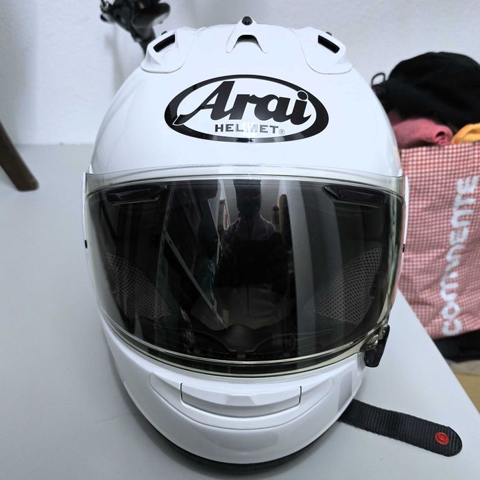 Arai RX-7V FIM Racing #2, Tam. M c/viseira fotocramática+intercom+Spoiler+Fatura+Garantia Fábrica