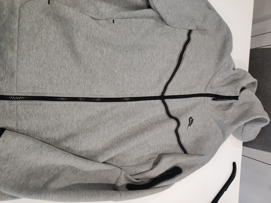 Casaco Nike tech (azulão, preto e cinzento)