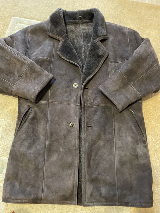 Продам мужскую дубленку на овчине