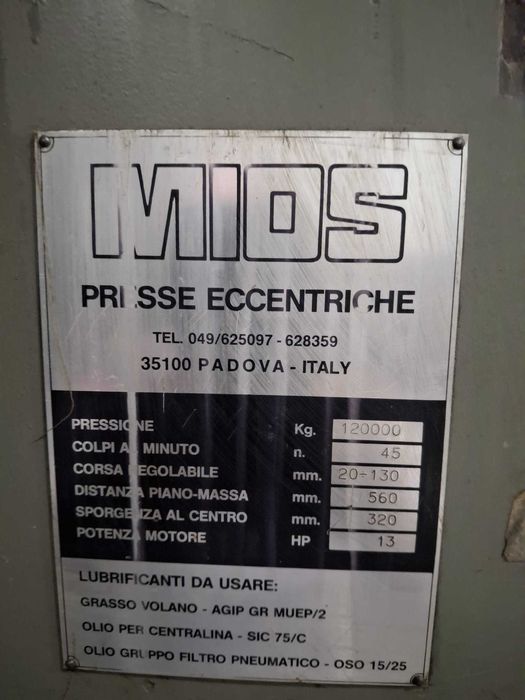 Balancé 120 Toneladas