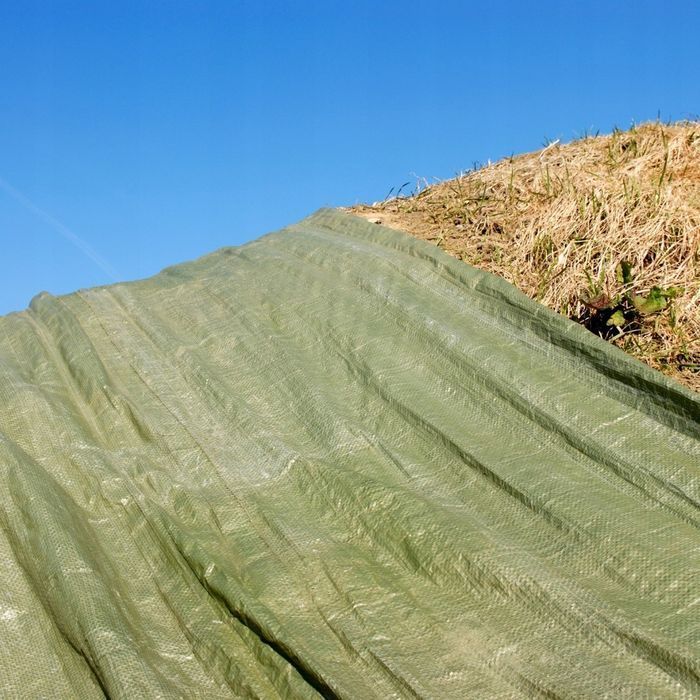 Plandeka Mocna ZIELONA  3x3m 90g Mrozoodporna oczkowana zakute rogi