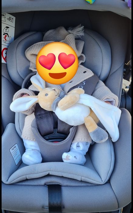 Conjunto ovo + cadeira auto NUNA