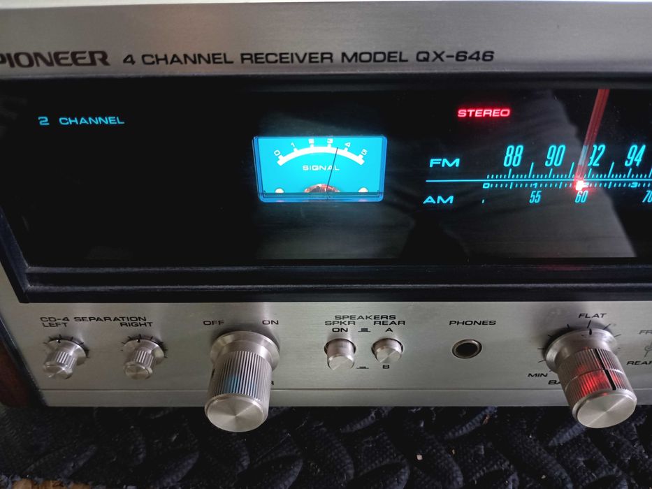 receiver quadrifônico PIONEER QX-646