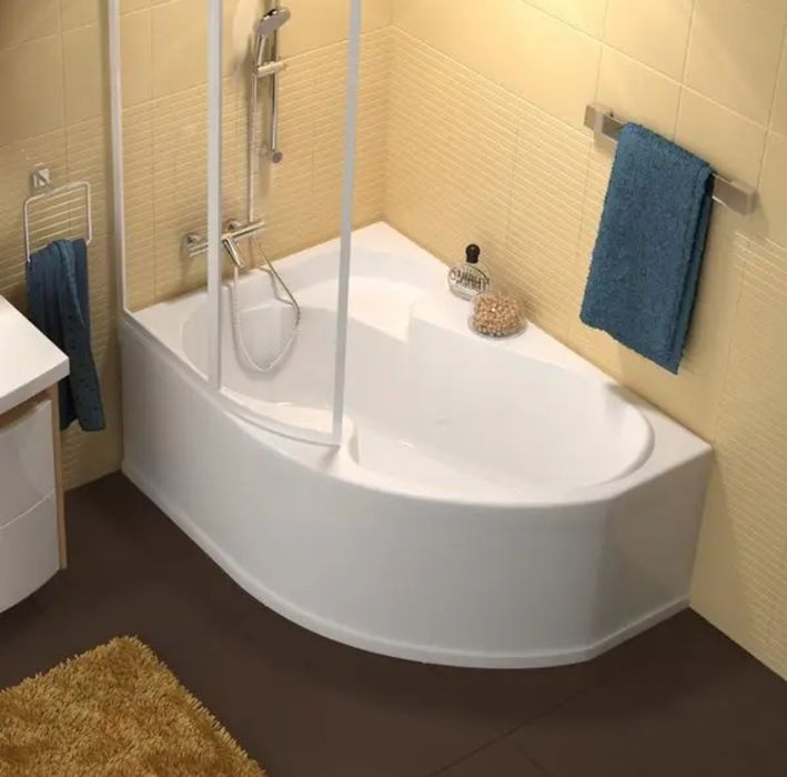 НОВА , ЗАПАКОВАНА Ванна "ліва" Ravak rosa 1 150x105 L