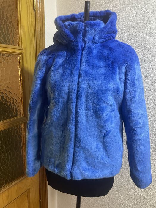 Шуба зі штучного хутра xs/eur34-36/ua40-42