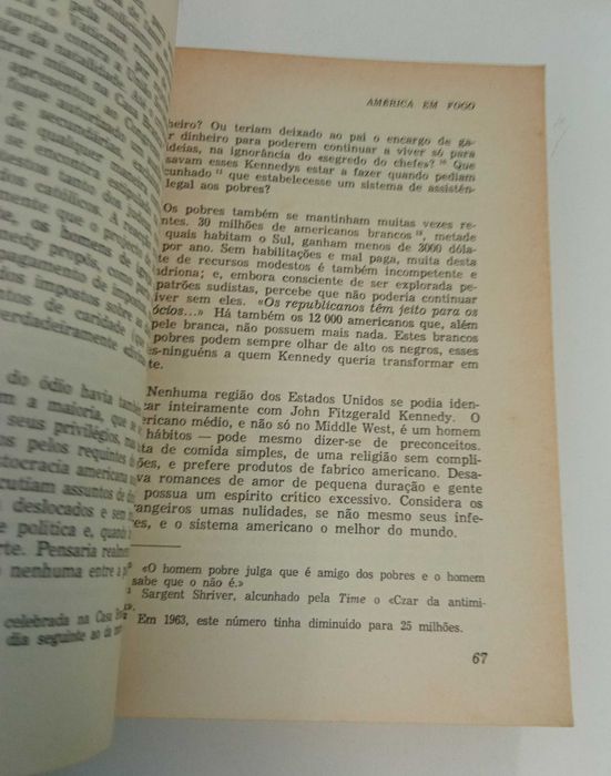 América em fogo, de James Hepburn