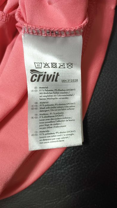 T-shirt de desporto da Crivit