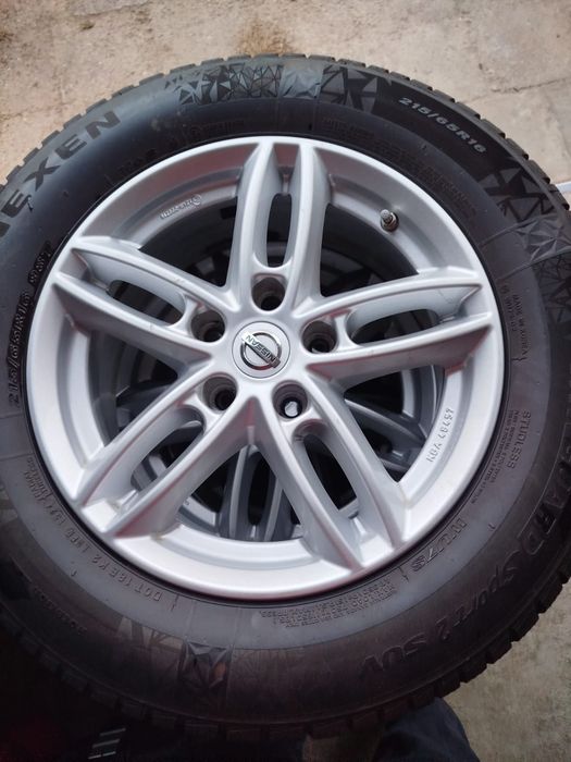 Koła 16 zimowe 215 65 16, rozstaw śrub  5*114,3  nissan Qashqai