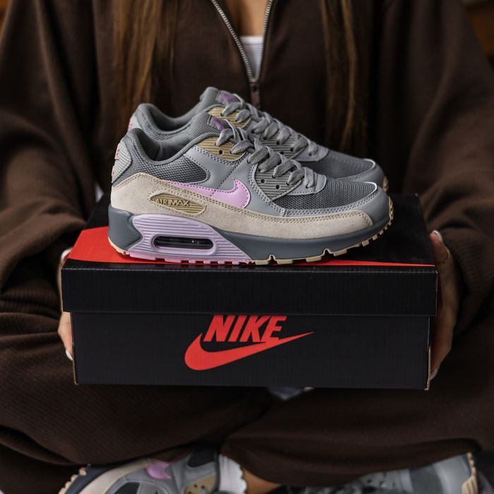 Кросівки Nike Air Max 90 Purple/Pink premium
