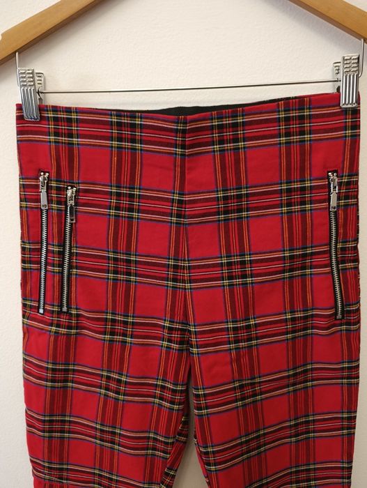 Calças tartan Zara S