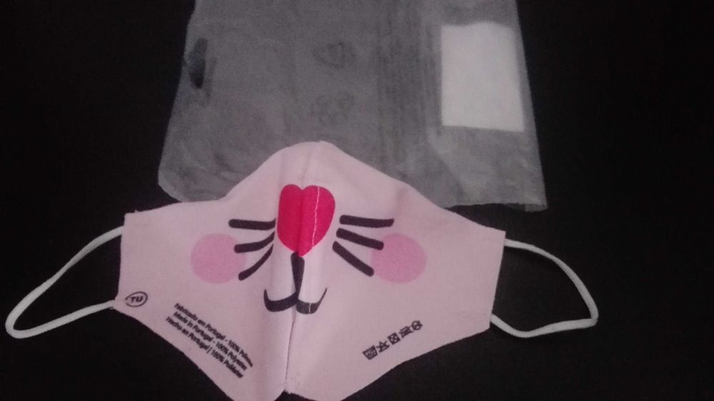 Máscara menina zippy - nova