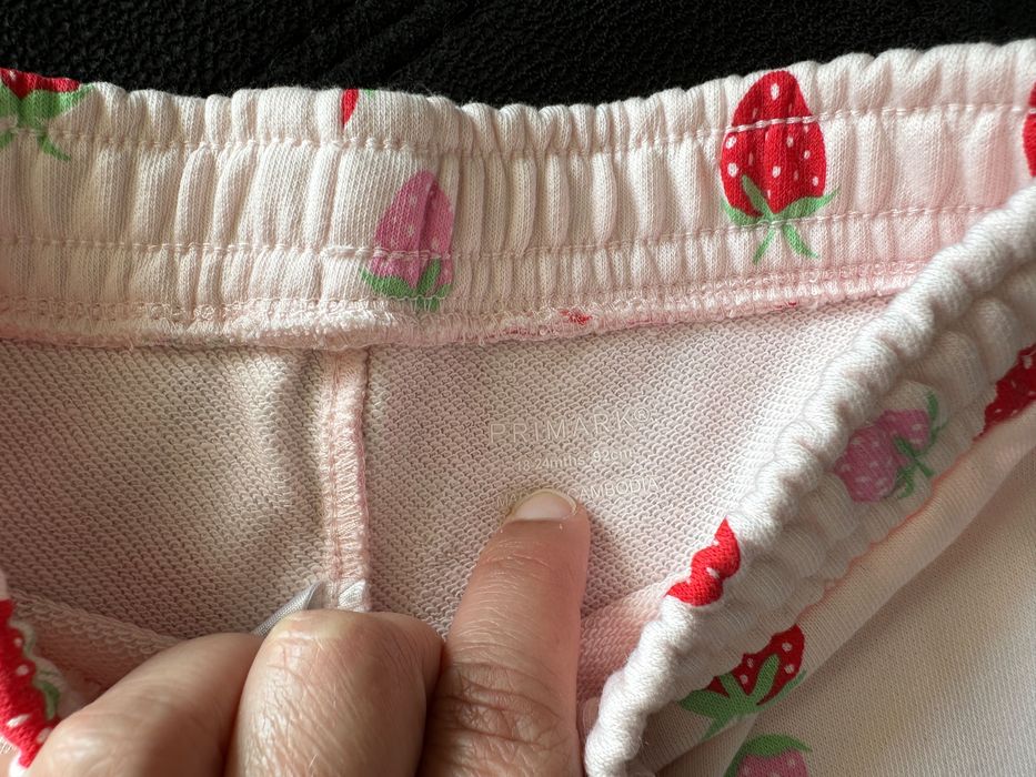 Fato de Treino Rosa Morangos (18-24 M) Novo