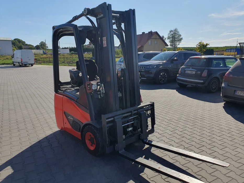 Wózek widłowy LINDE E12 2020r 810h ! Triplex Pozycjoner E14 E16 E18