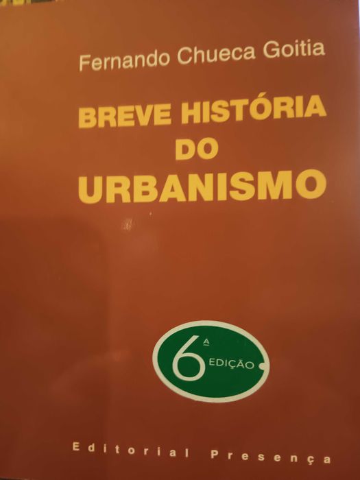 Breve história do urbanismo, Fernando Chueca Goitia