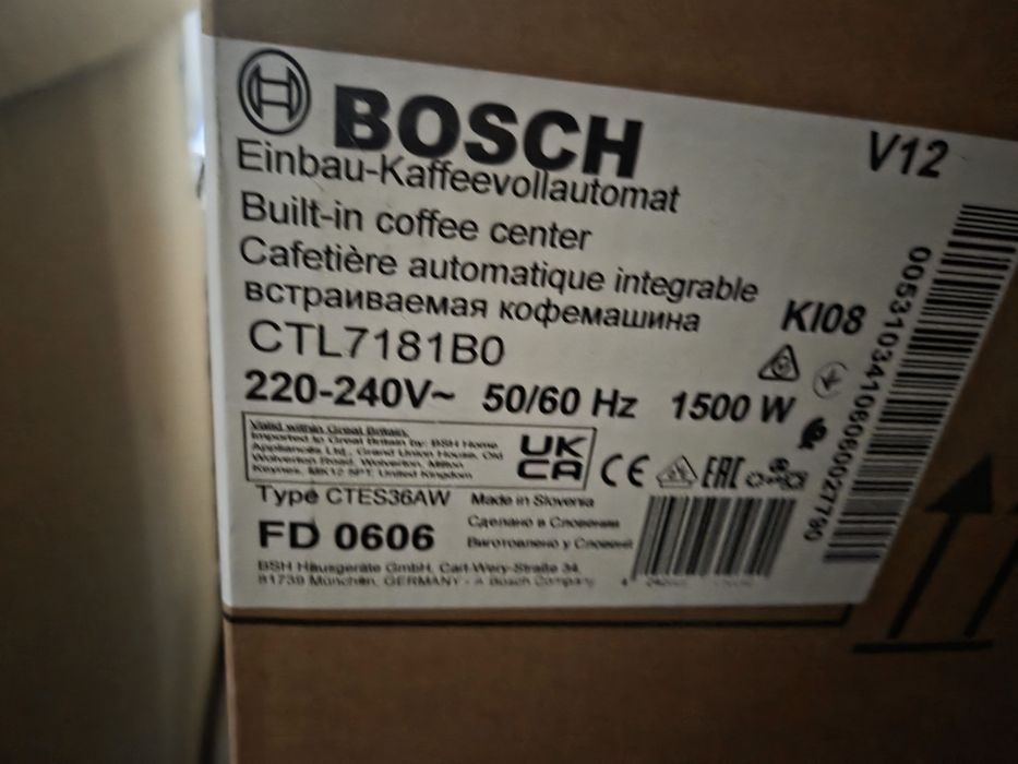 Ekspres do zabudow Bosch