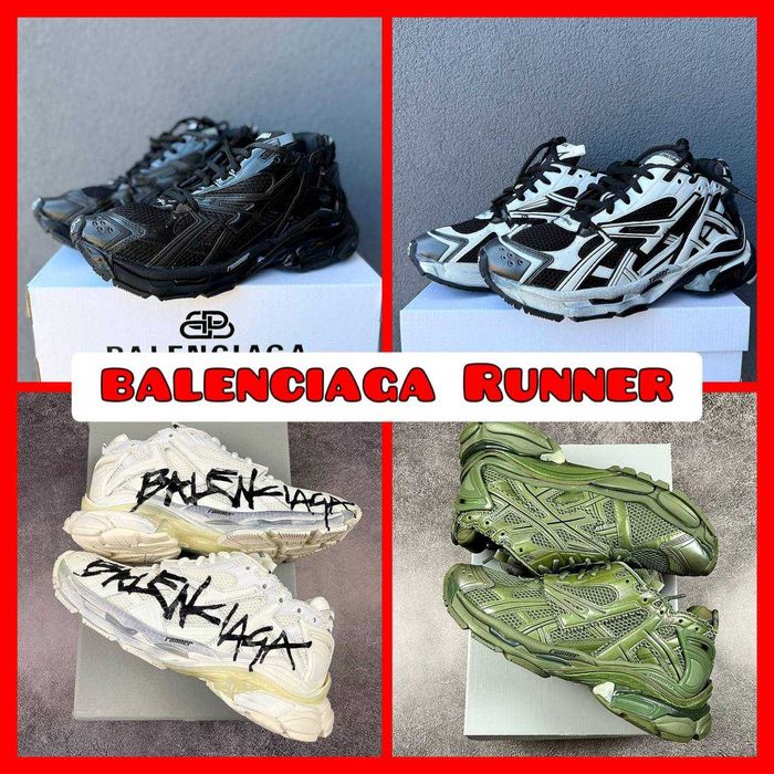‼️Кросівки Balenciaga Runner у різних кольорах | Розміри 39 - 45 ‼️