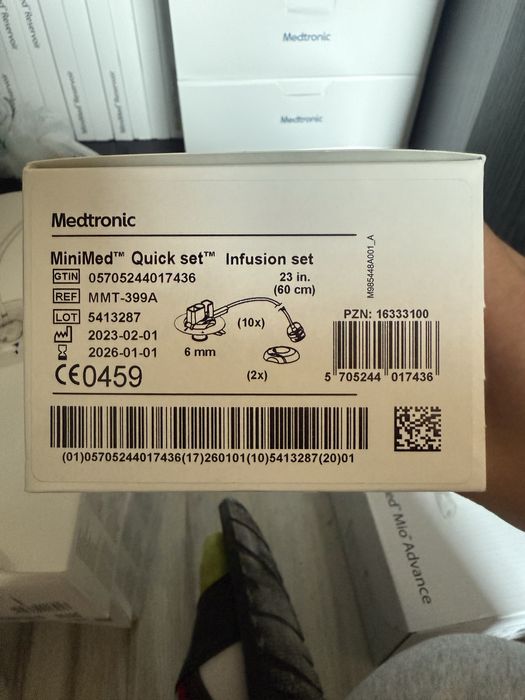 Wklucia Medtronic Quick-set MiniMed 60/110 cm