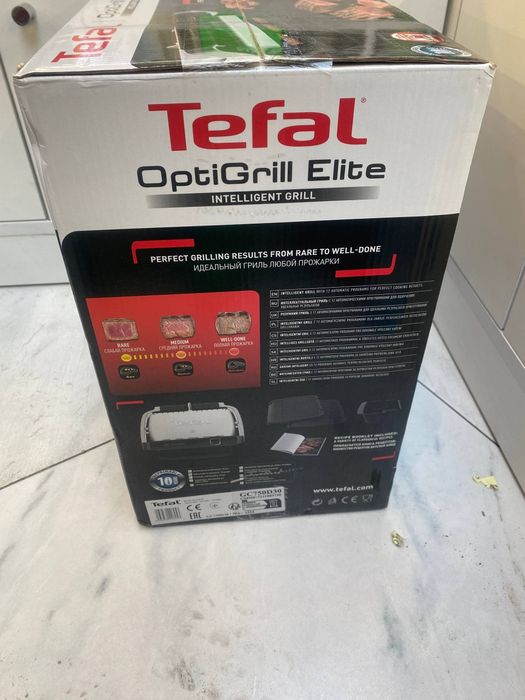 электрогриль Tefal OptiGrill Elite GC750D30