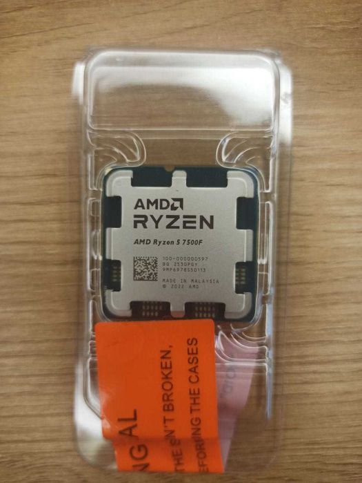 Процесор AMD Ryzen 5 7500f новий