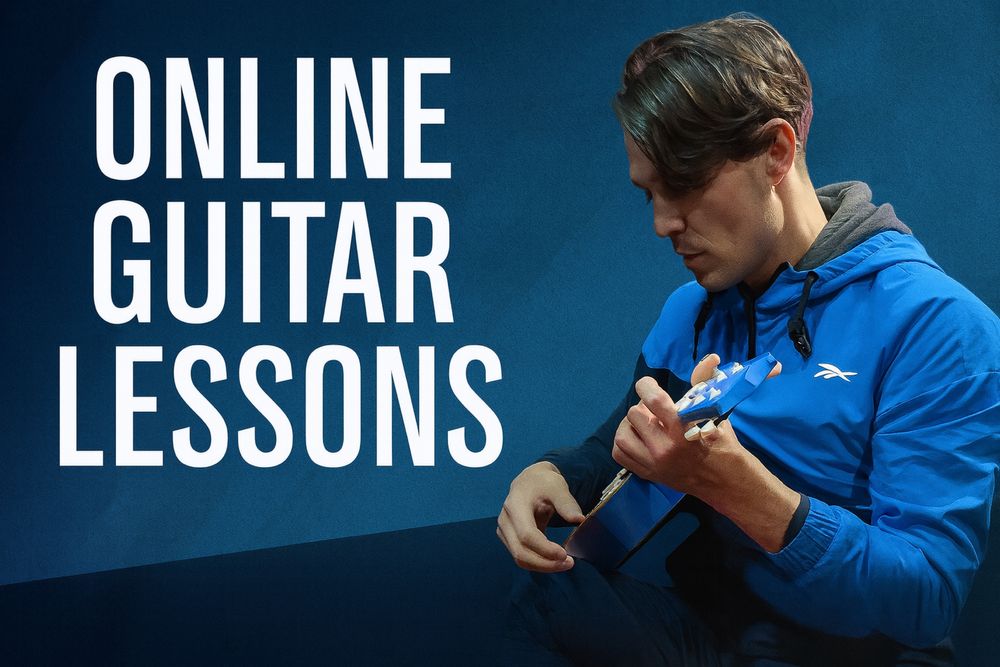Репетитор Онлайн по гітарі, укулеле, музиці