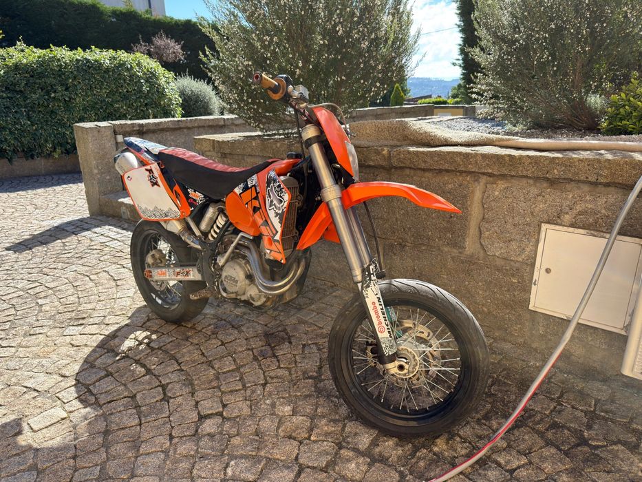 KTM 450 exc super motard + jantes TT