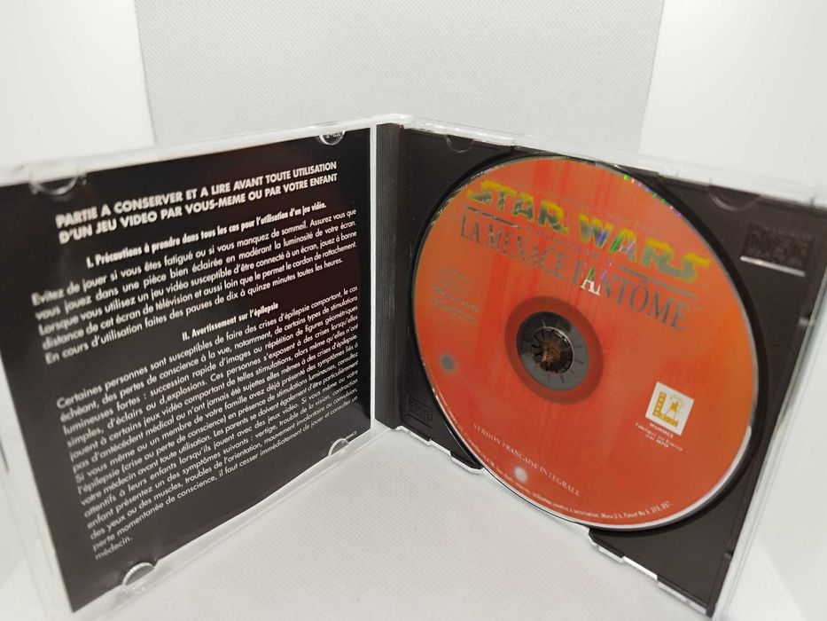 Star Wars Episode I: A Ameaça Fantasma (La Menace Fantôme) PC CD-ROM Original