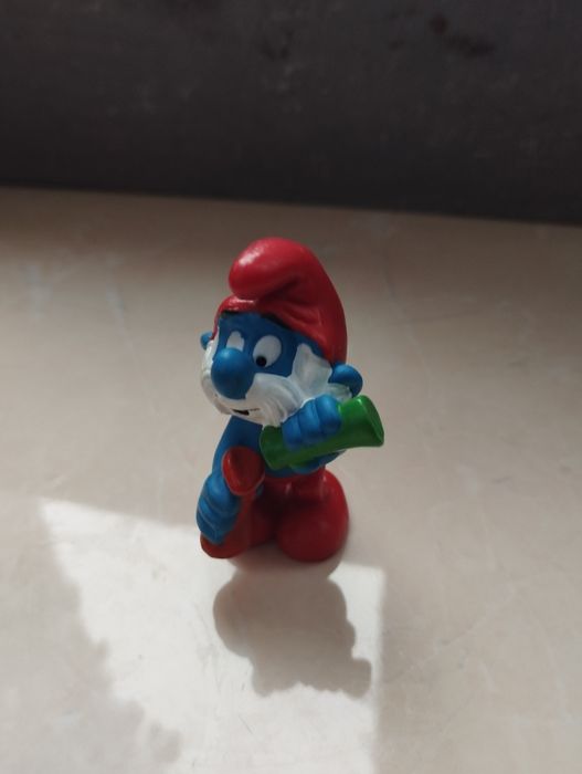 Nowa Figurka papa smerf schleich Peyo rok 1983 nowa Wysyłka