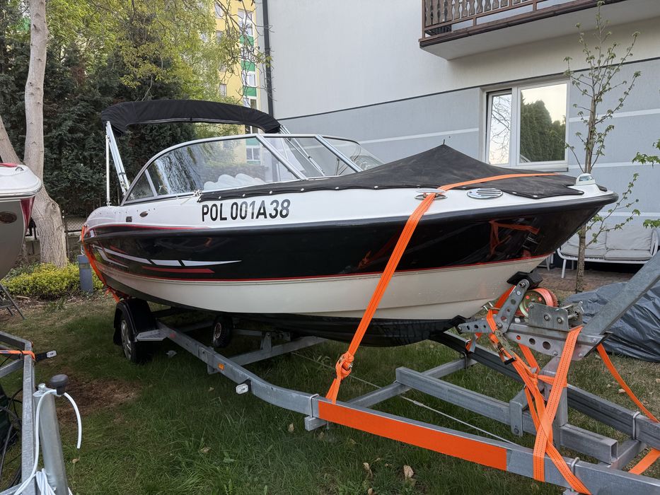 Promocja Łódź motorowa 2010 rok Bayliner 185 otwarty poklad wszystko oryginal stan bardzo dobry