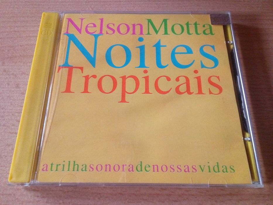 Nelson Motta Noites Tropicais - 2xCD - Astrud e João Gilberto Gil Jobim Stan Getz Elis Nara Leão Frenéticas Jorge Ben Edu Lobo Caetano Buarque RitaLee