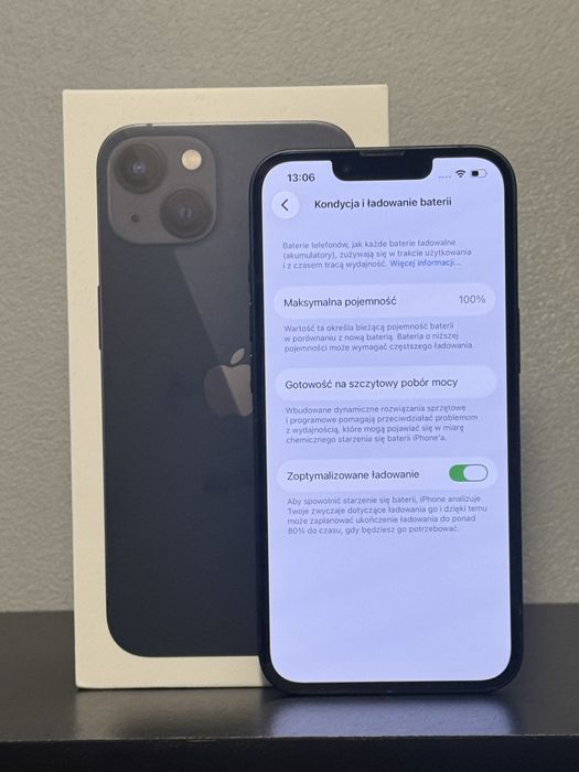 Iphone 13 stan igła bateria 100%