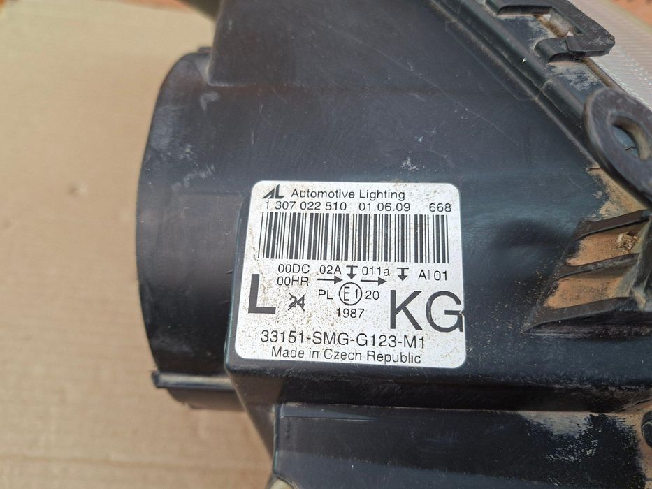 Honda Civic VIII UFO 2005-2011 Фара передняя левая 33151-SMG-G123-M1