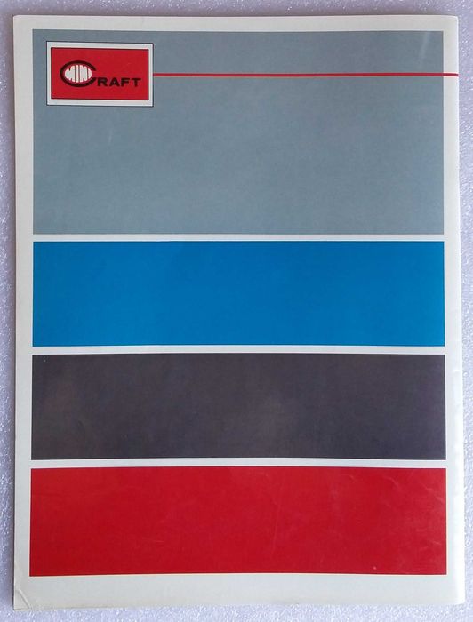 Catálogo Academy Minicraft de 1988