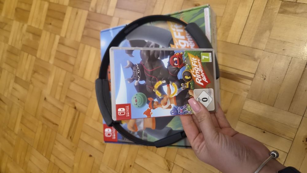 Nintendo Switch zestaw – gry gothic+ Joy-Cony + Ring Fit zestaw