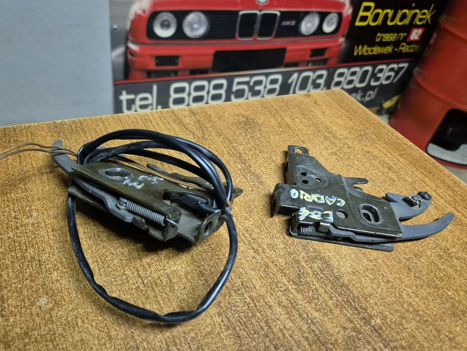 BMW E36 Cabrio Komplet Zamków Zamek Dachu Prawy Lewy Wiązka 6.171134