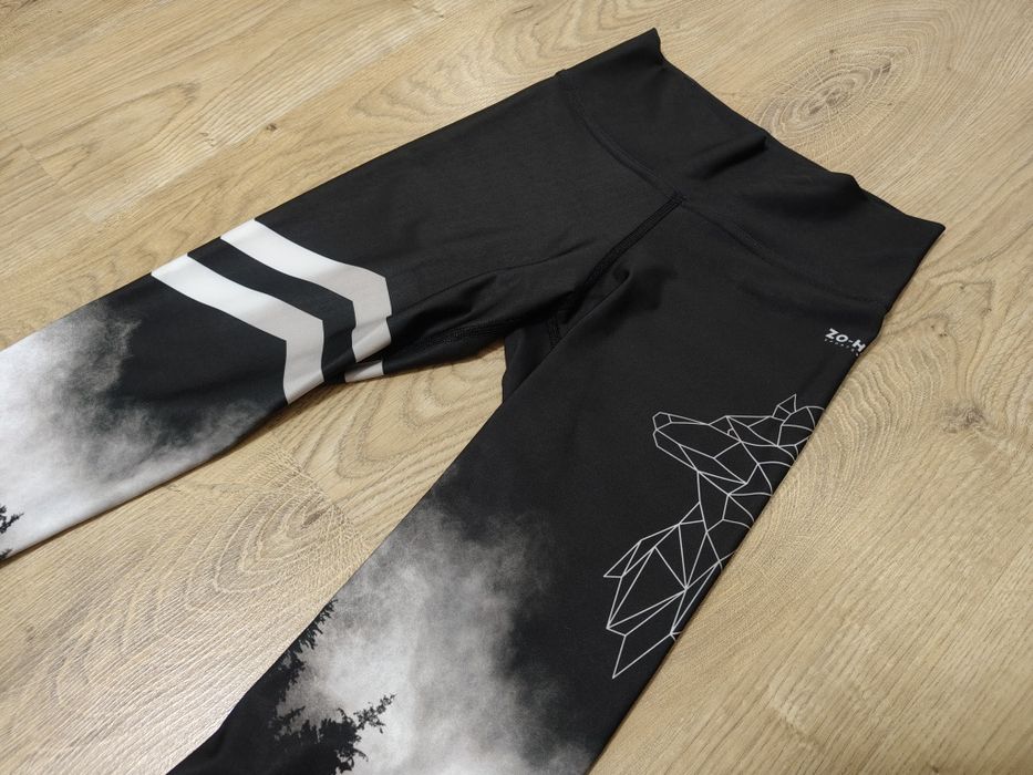 Zo-han kolekcja Silver Wolf legginsy XXS