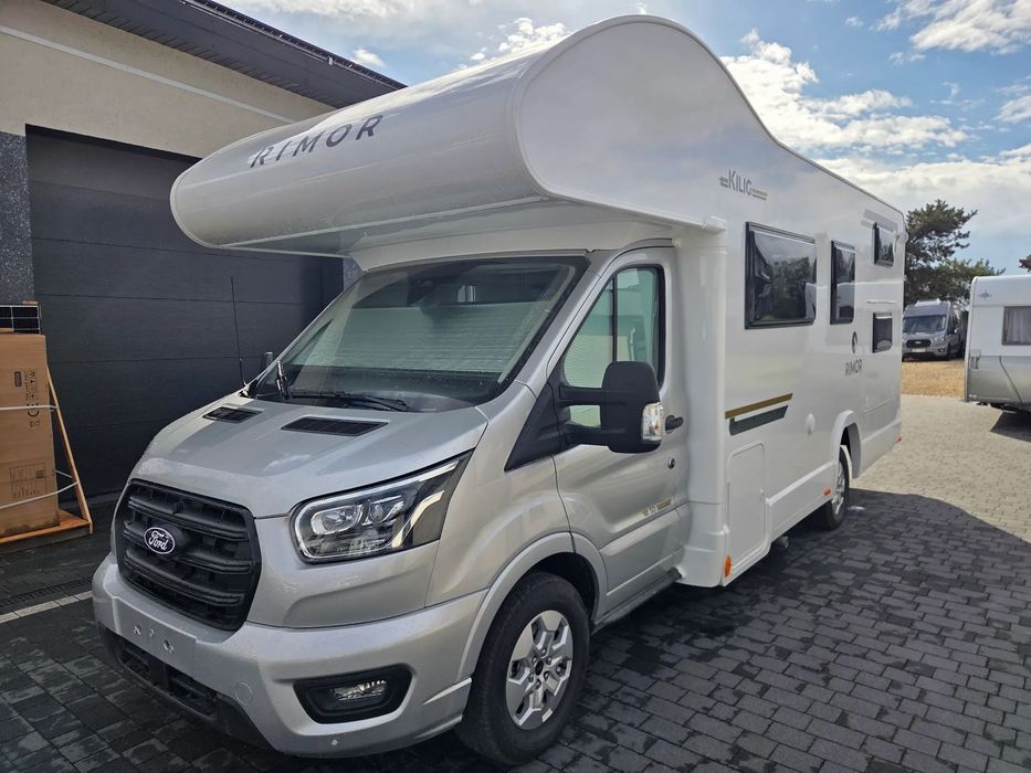 Rimor KILIG 50 Automat XENON NOWY ACC Truma Diesel Doposażony 6 Osobowy ZIMOWY Kamera Rolety Alu FV23% Model 2027