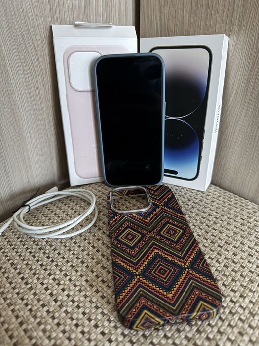 Iphone 14 pro, silver, 128 gb