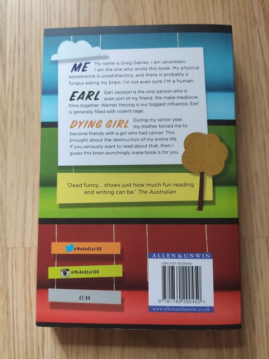 Me and Earl and the Dying Girl (portes incluídos)
